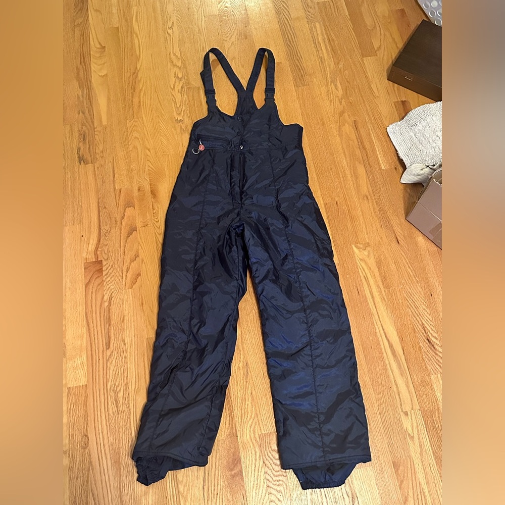 Vintage Navy Ski Bibs